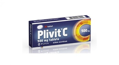 PLIVIT C 20x500mg tablete